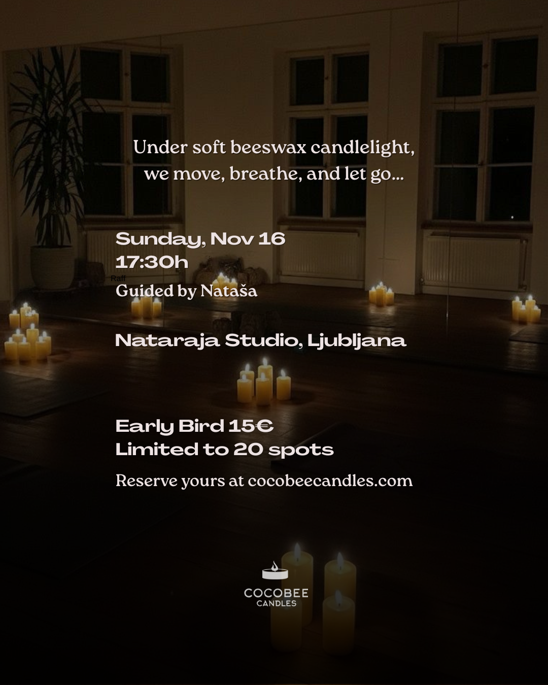 CANDLELIGHT FORREST YOGA 🌲✨