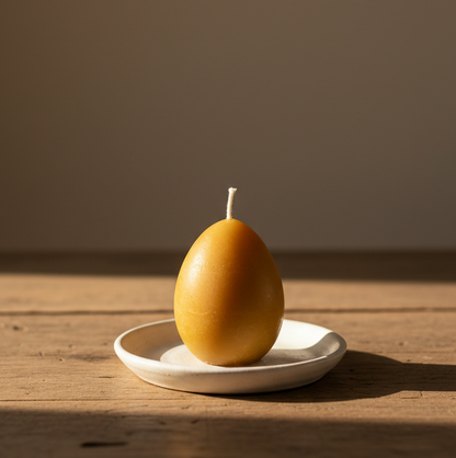 EGG CANDLE - Set of 2