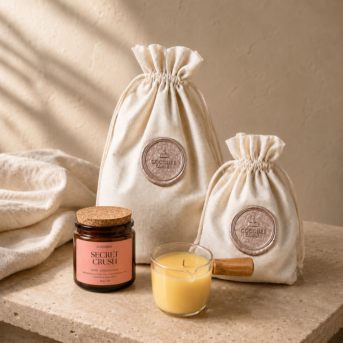 LINEN GIFT POUCH