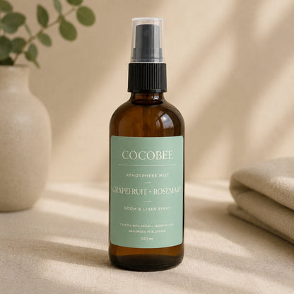 CocoBee Atmosphere Mist Grapefruit and Rosemary room and linen spray