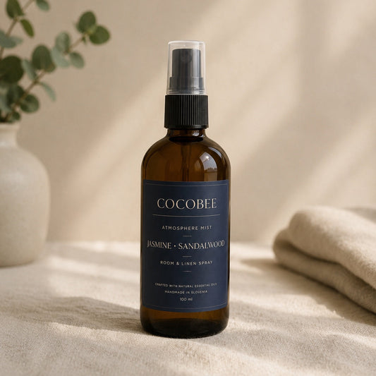 CocoBee Atmosphere Mist Jasmine and Sandalwood room and linen spray